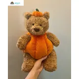 Jellycat Bartholomew Bear Pumpkin plush doll With Tag+ Dust Bag