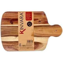 Kinvara Schneidebrett Holz 1 40 x 26 cm Schwarz