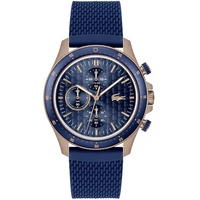 Lacoste Chronograph Quarz Uhr für Herren mit Blaues Silikonarmband - 2011253