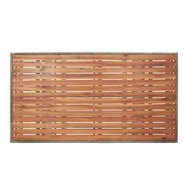 vidaXL Gartentisch Grau 120x70x66 cm Akazie Massivholz