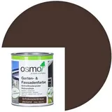 OSMO Garten- & Fassaden Farbe -7817 Schokoladenbraun (RAL 8017)-0,75 Liter