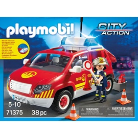 Playmobil Brandmeisterfahrzeug mit Licht und Sound