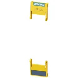 Siemens 3ZY14501BB00 Klappdeckel 22, 5 mm, für SIRIUS-Geräte im industriellen Hutschienengehäuse gelb  - 5 Stück