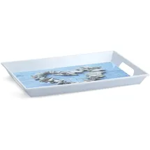 Zeller Present Tablett HERZ 50 x 35 cm