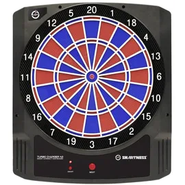 CARROMCO Turbo Charger 4.0 Elektronische Dartscheibe inkl. 6 Softdarts