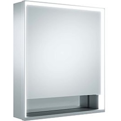 Keuco Royal Lumos Spiegelschrank 14301171201, 650x735x165mm, Anschlag links, LED-Beleuchtung
