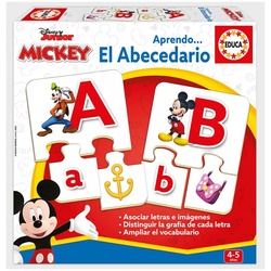 Educa 19328 Educational Puzzle Learn the English Alphabet with Mickey from 3+ Years