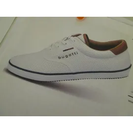 Bugatti 321-AFH01 Herren Schnürer weiß
