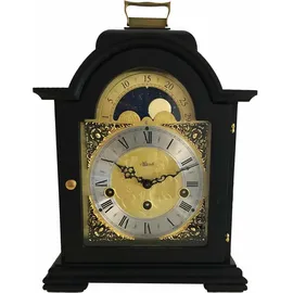 HERMLE 22864-740340 hochwertige Tischuhr, Schwarz, 30cm x 21cm x 14cm