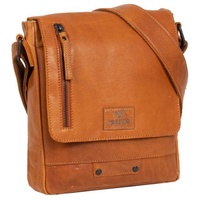 Mustang San Marino Leather Crossbody Bag Cognac braun - Braun