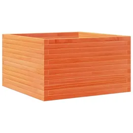 vidaXL Pflanzkübel 80 x 80 x 45,5 cm Wachsbraun