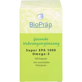 BioPräp Biologische Präparate Super EPA 1000 Omega-3 Kapseln 100 St.