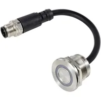 TRU Components TC-12835296 TC-TS22A10YSSR12M12 MALE CONNECTOR Sensortaster 24 V