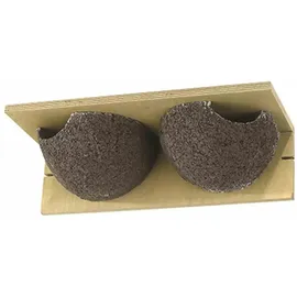 Cj Wildlife Nistkasten Doppelnest Mehlschwalbe Cancun, ca. B37,5/H11/T16 cm, Hellbraun, Grau