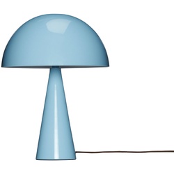 Hübsch Interior - Mush Tischleuchte, Mini, hellblau / braun