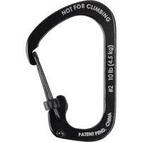 NITE IZE CSL2-01-R6 Karabiner SlideLock Gr. 2 44mm x 29mm x 2.5mm 1St.