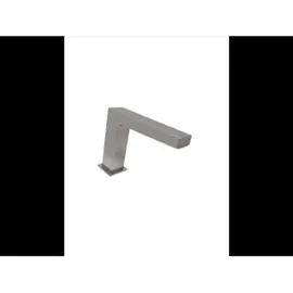 TOTO Automatikarmaturenauslauf, eckig, niedrig, Kaltwasser, 2 l/min., Ausladung 124mm, Auto Function, Ecocap, TLE25006E