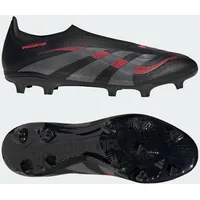 Adidas Predator League Laceless FG/MG Fußballschuh SCHWARZ|grau|ROT 45 1/3