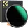 k und f concept K&F Concept 82mm ND2-ND400 (9 Stopps) Variabler ND Filter mit Hebel