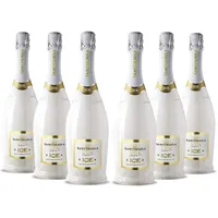 Sant'Orsola ICE Demi-Sec Schaumwein 6 Flaschen Champagner (6 x 0.75 l)