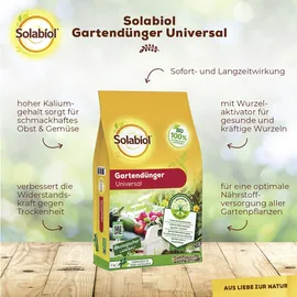 Solabiol Gartendünger Universal mit Wurzelstimulator 5 kg