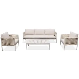 beautysofa RIVIERA Loungeset beige