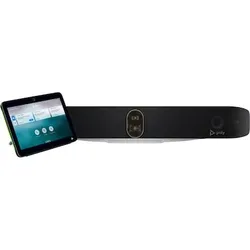 Poly Studio X72 All-In-One-Video-Bar (WiFi/BT 5.0), 7,3-fach Digitaler Zoom, inkl. TC10 Controller Kit