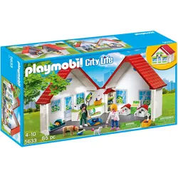 PLAYMOBIL City Life Take Along Pet Shop, Stadt, 4 Jahr(e), Mehrfarbig, Kunststof