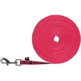 Trixie Schleppleine, gummiert, fuchsia
