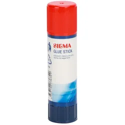 SIGMA Klebestift, transparent, ohne Lösungsmittel, 9 g, 6 Stück