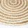 Homescapes Jute-Tischset, Spiral creme-natur, 4er-Set Platzsets rund geflochten, 40 cm,