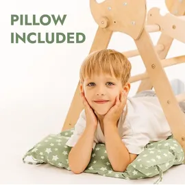goodevas Klettergerüst 5-in-1 Montessori beige/grün