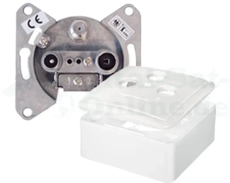 Wanddose 3-fach FD6 Enddose