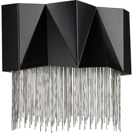 Hinkley Zuma 3-flammige Wandleuchte 3 G9 dimmbar schwarz/Stahl