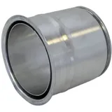 Bertrams Wandfutter Aluminium Ø 60 x 0,7 mm grau