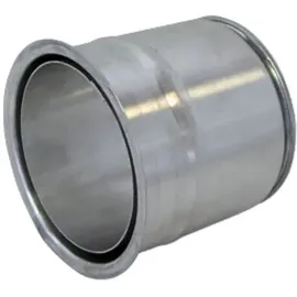 Bertrams Wandfutter Aluminium Ø 60 x 0,7 mm grau