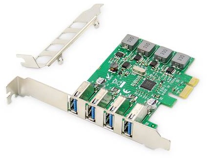 4-Port USB 3.0 PCI Express Add-On Karte