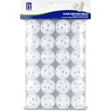 PGA Tour 24 Air Flow Übungs Golfball, weiß, PGAT136