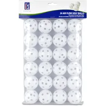 PGA Tour 24 Air Flow Übungs Golfball, weiß, PGAT136