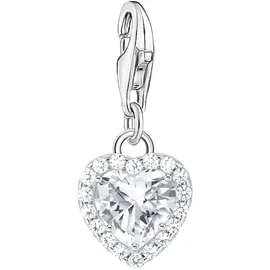 Thomas Sabo Herz Charm weiß 2202-051-14