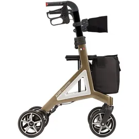 Bischoff & Bischoff Alevo Country Rollator faltbar Platin Sitzhöhe 51 cm