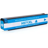 Alternativ-Tinte für HP 971XL / CN626AE cyan