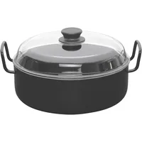 RIESS Oma´s Schmorpfanne 28 cm mit Glasdeckel