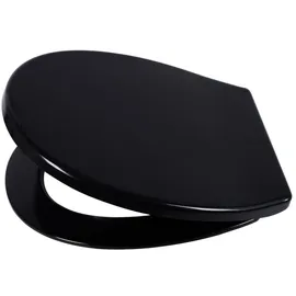 Primaster WC-Sitz mit Absenkautomatik Schwarz