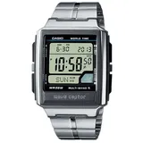 Casio WV-59RD-1AEF Collection Digital Funkarmbanduhr Schwarz/Stahlfarben