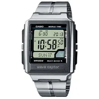 Casio WV-59RD-1AEF Collection Digital Funkarmbanduhr Schwarz/Stahlfarben