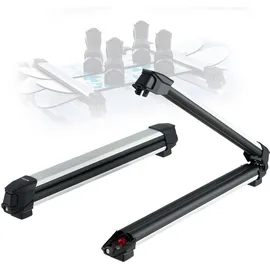 Vevor Skihalter 2 x Skiboard Snowboard Dachträger
