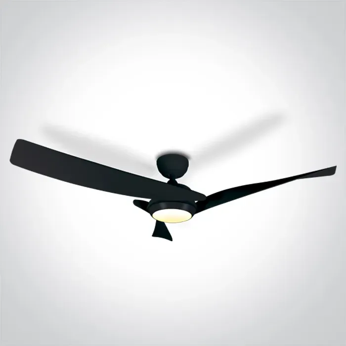 LED-Deckenventilator Fly - Schwarz