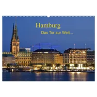 Calvendo Hamburg Das Tor zur Welt... (Wandkalender 2026 DIN