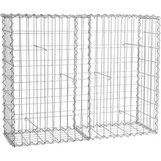 Estexo Gabione Steingabionen Steinkorb Gabionen Wand Drahtkorb 30 cm